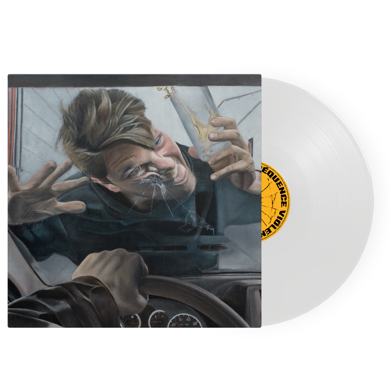 VINYLE TRANSPARENT FREQUENCE VIOLENCE