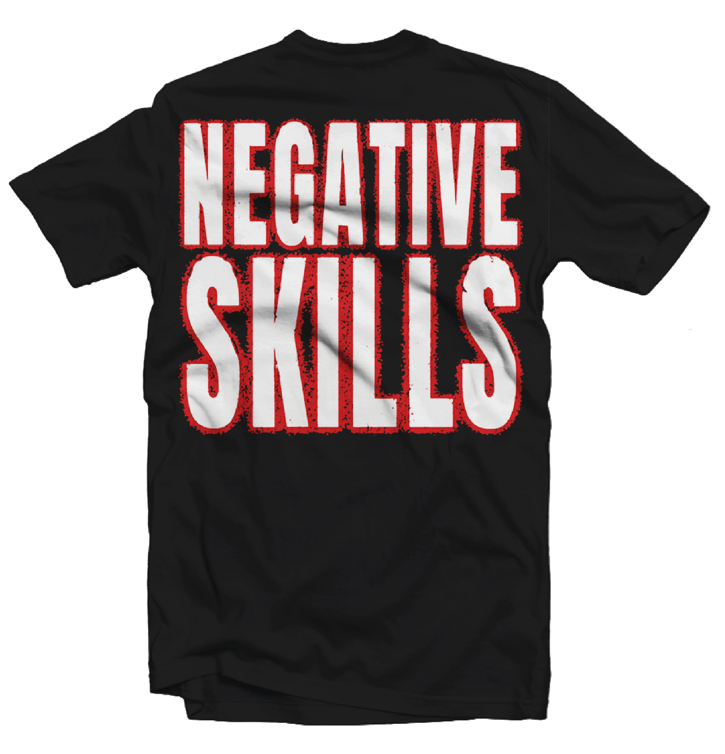 NEGATIVE SKILLS BLACK T-SHIRT