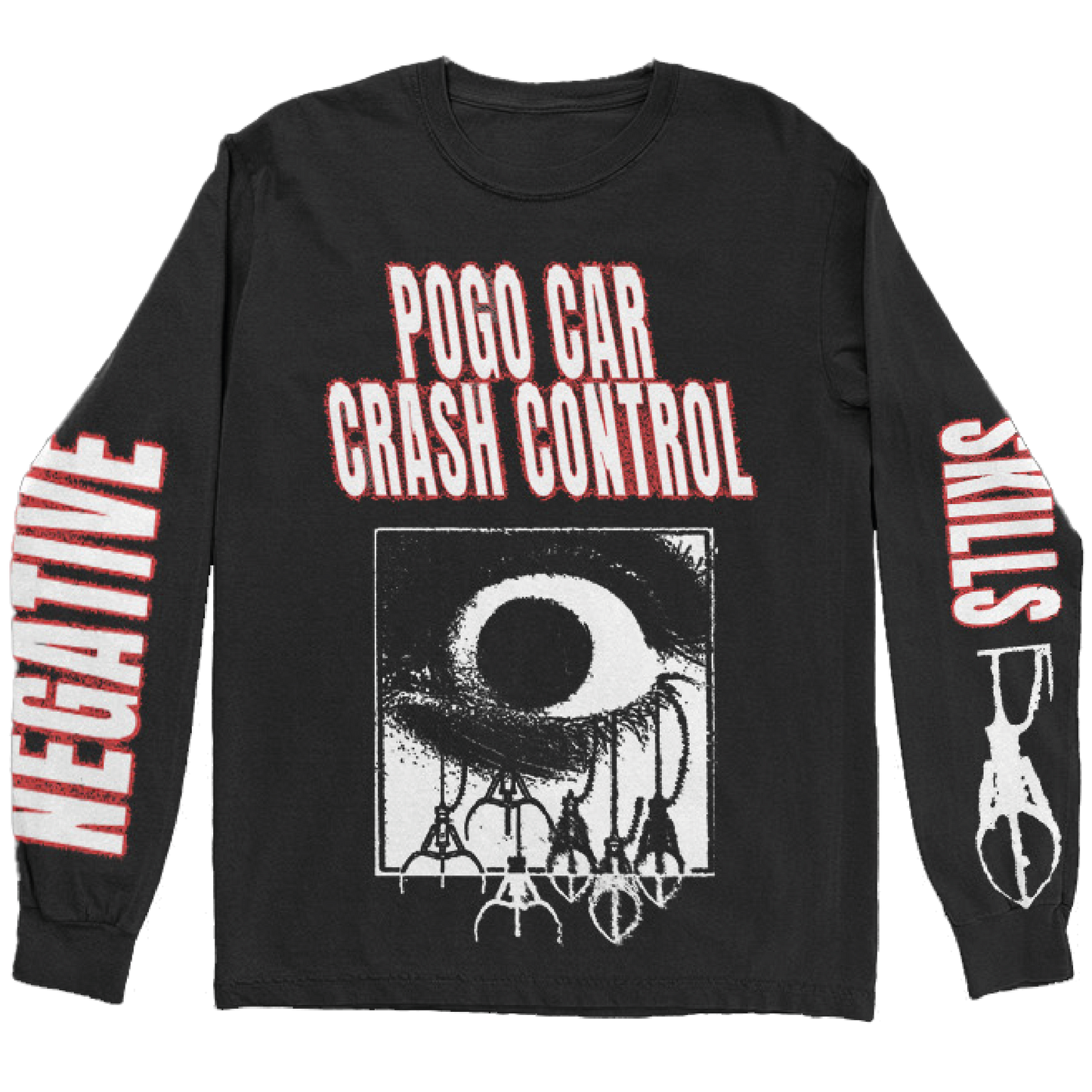 NEGATIVE SKILLS BLACK LONGSLEEVE