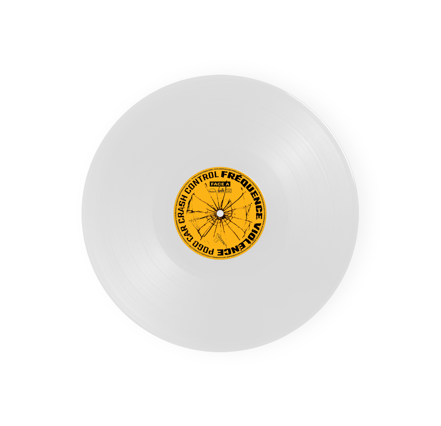 VINYLE TRANSPARENT FREQUENCE VIOLENCE